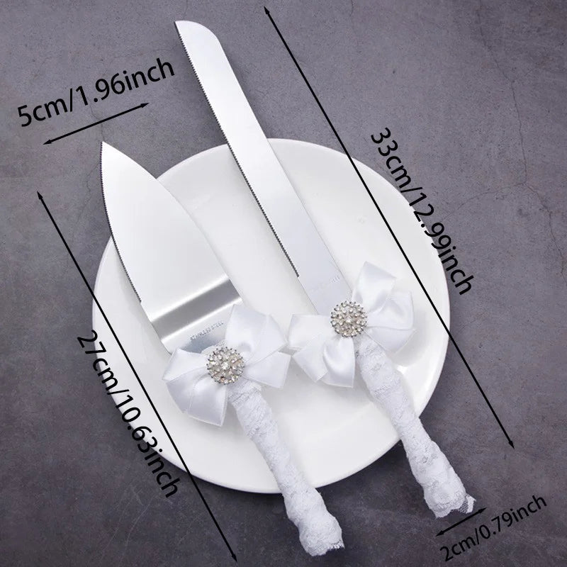 Romantic Wedding Tableware Set Elegantly Designed for Brides Grooms Perfect for Wedding Celebrations
