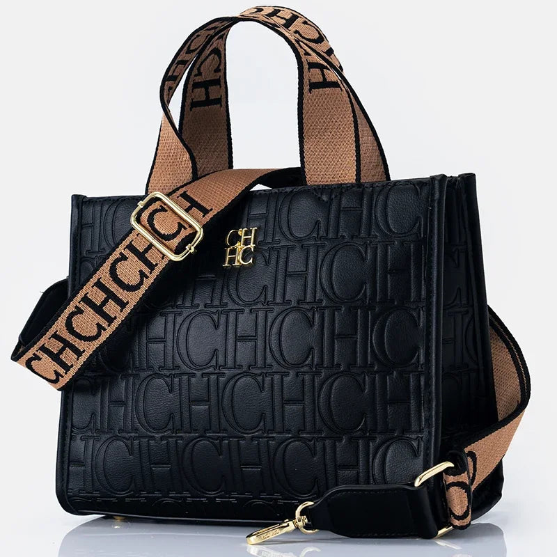 MIG & MIK STYLE™ Embossed PU Leather Tote Bag