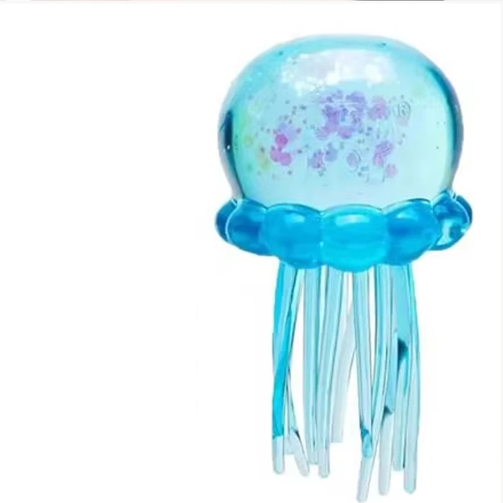 Explosions Crystal Jellyfish Squeeze TPR Soft Rubber Squeeze Slow Rebound Decompression Toy Children Decompression Artifact