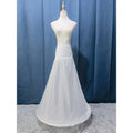 A Line 1 Hoop Petticoat for Bridal Wedding Dress Crinoline Slip Underskirt for Women Dress White Black Adjust Waist