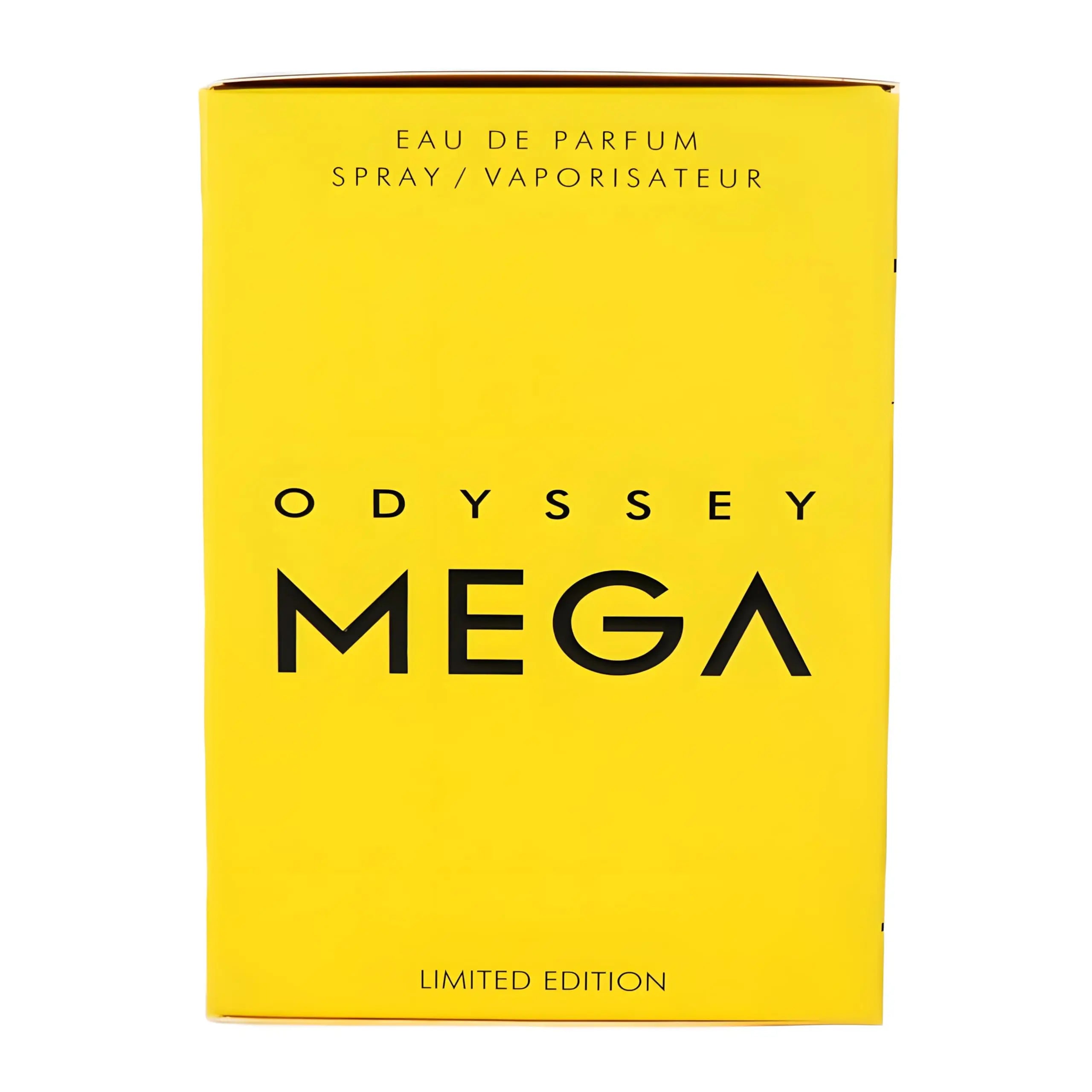 Original Armaf Odyssey Mega Limited Edition for Men Eau de Parfum Spray 3.4 Ounce Eastern-Middle Eastern fragrance long lasting fragrance Cologne Pheromone Portable Arabian women's perfume
