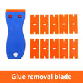 Car Sticker Remover Multipurpose Plastic Small Paint Automotive Glue Removal Tool Household Glass Cleaning Scraper Set
