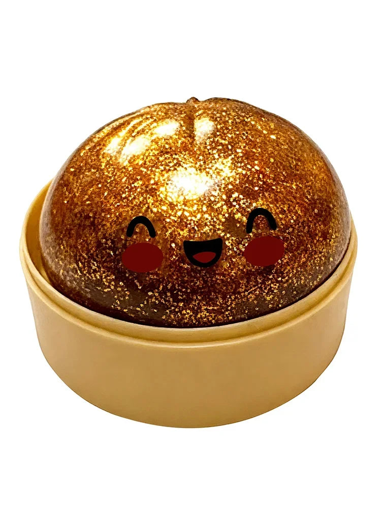 Simulation Dumpling Pressure Ball Slow Rebound Soft Pinch Decompression Toy Office Home Decor Children Adults Birthday Gifts