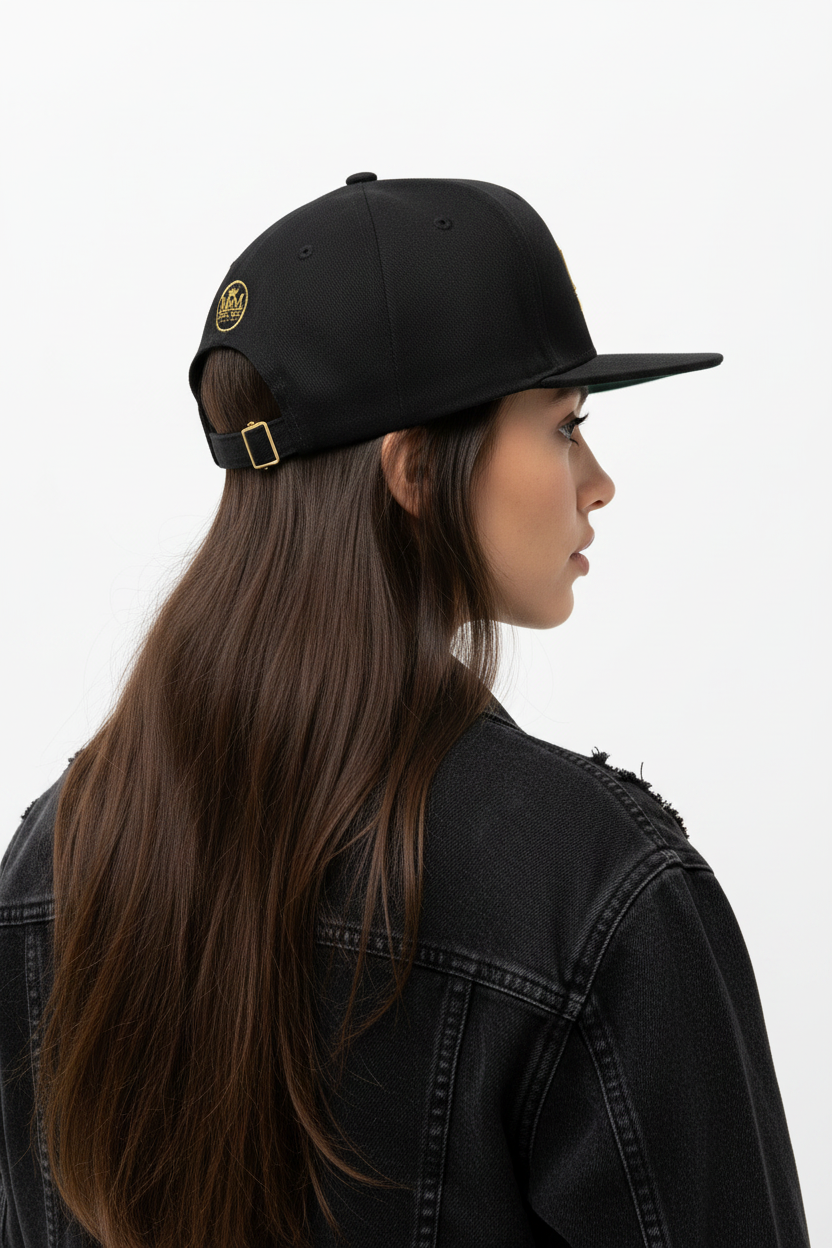 Fanm Back View Kepi Nwa