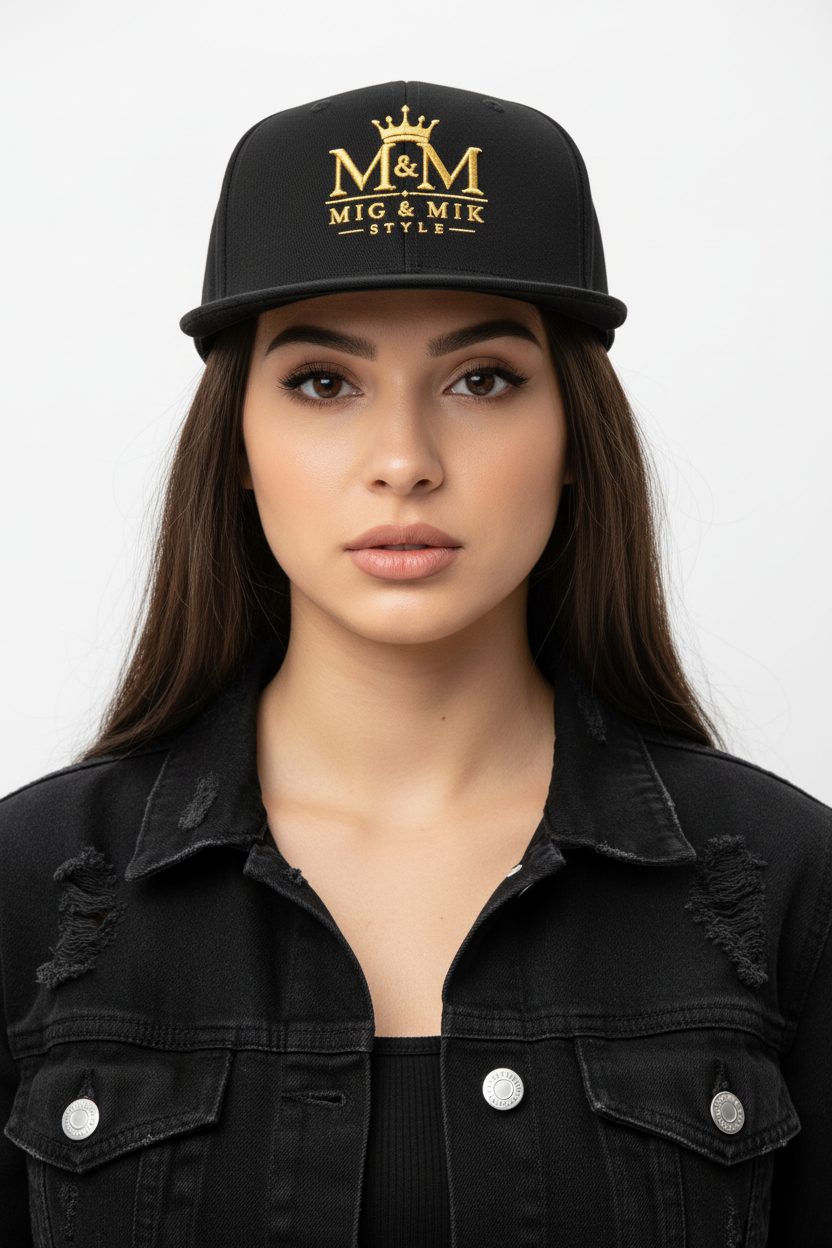 Fanm Front View Kepi Nwa