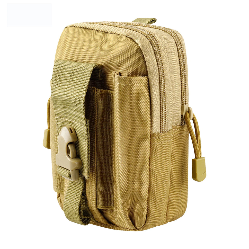 Tactical Waist Pouch Molle Waist Bag Belt Phone Pouch Smart Phone Purse Gear Tool Gadget Pocket for Men Outdoor Camping Hunting