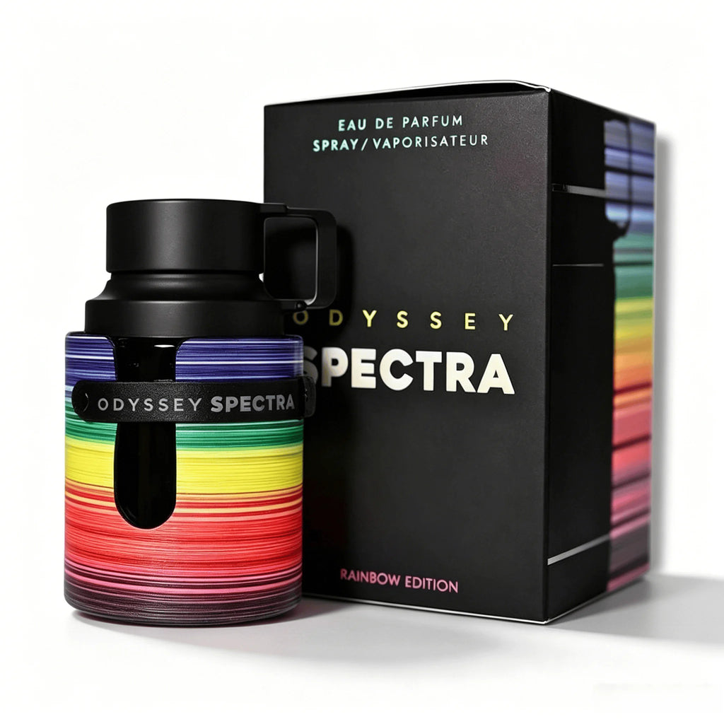 Armaf Odyssey Spectra Rainbow Edition Eau De Parfum 100ml 3.4fl.oz Long Lasting Unisex Perfume Oriental Spicy Scent
