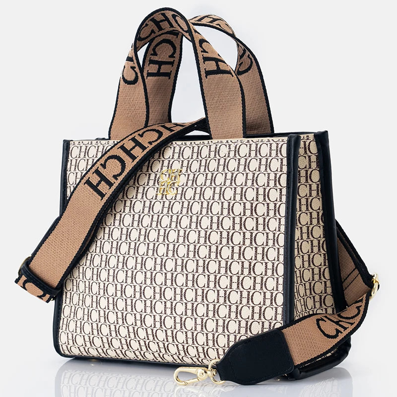 MIG & MIK STYLE™ Embossed PU Leather Tote Bag