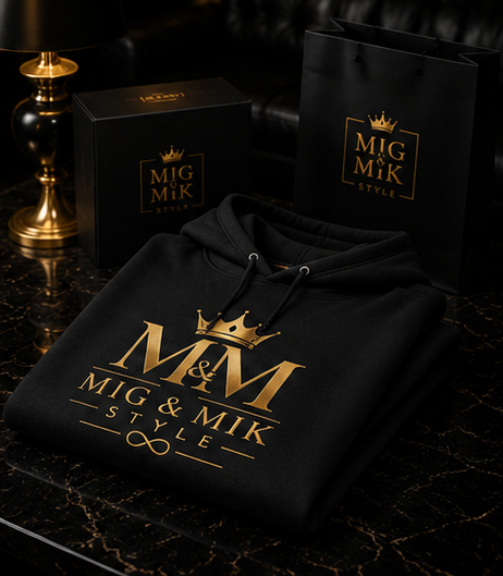MIG & MIK Luxury Black Edition Hoodie