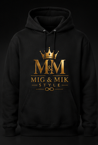 MIG & MIK Luxury Black Edition Hoodie