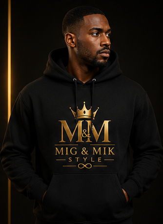 MIG & MIK Luxury Black Edition Hoodie