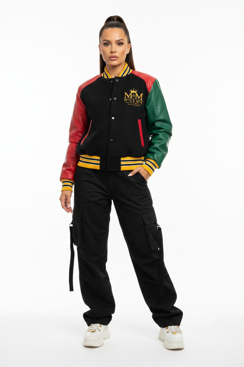 Men's Colorblock Varsity Jacket – MIG & MIK STYLE