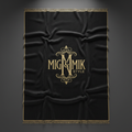 MIG & MIK STYLE Luxury Cashmere Throw Blanket – Black Gold Edition