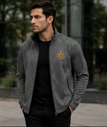MIG & MIK STYLE™ Men's Premium Soft Shell Jacket (Embroidery)