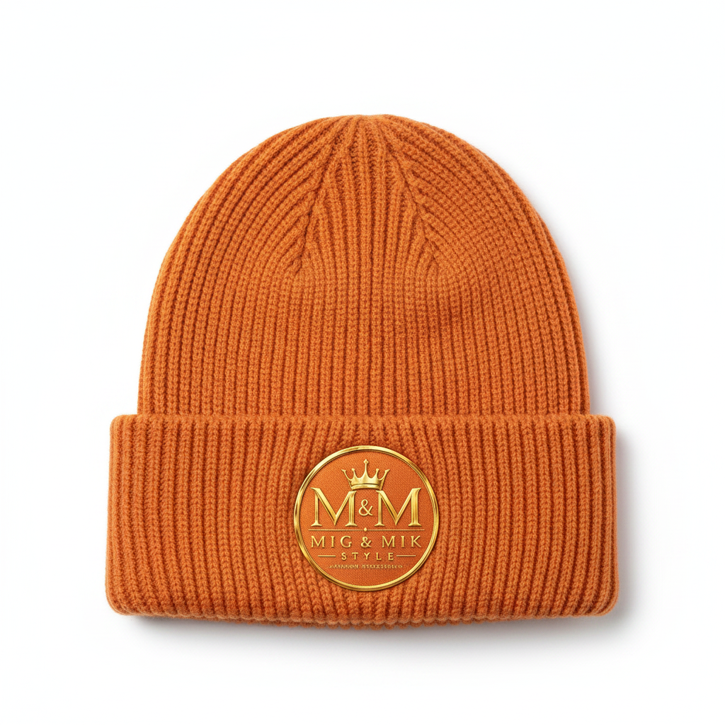 Orange Beanie – MIG & MIK STYLE