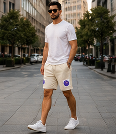 Unisex Garment-Dyed Lightweight Fleece Sweat Shorts