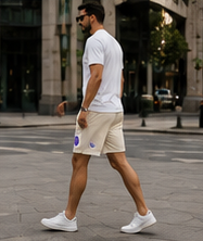 Unisex Garment-Dyed Lightweight Fleece Sweat Shorts