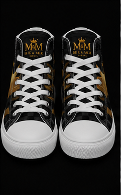 MIG & MIK Luxury High Top Sneakers