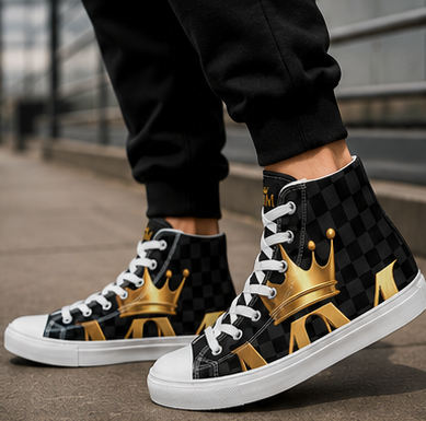 MIG & MIK Luxury High Top Sneakers