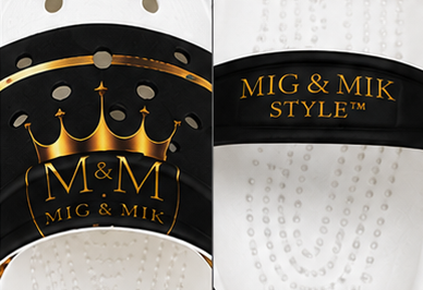 MIG & MIK STYLE™ Kids Luxury EVA Foam Clogs