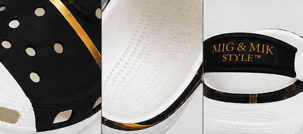 MIG & MIK STYLE™ Kids Luxury EVA Foam Clogs