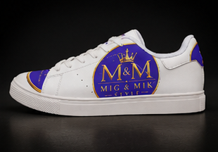 Men's Low-Top Leather Sneakers