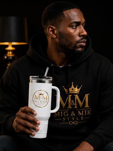 MIG & MIK STYLE 40oz Insulated Tumbler