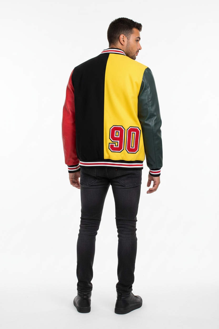 Varsity Jacket Mannequin Back