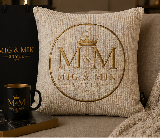 Heritage Crest Woven Accent Pillow — Atelier Edition